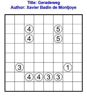 Geradeweg grid 01